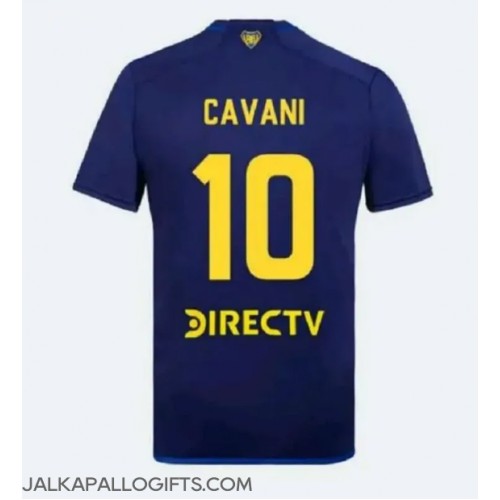 Boca Juniors Edinson Cavani #10 Kolmaspaita 2024-25 Lyhythihainen